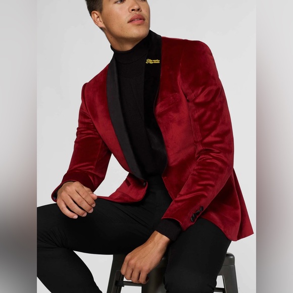 OppoSuits Deluxe Dinner/Cigar Jacket - Picture 3 of 14